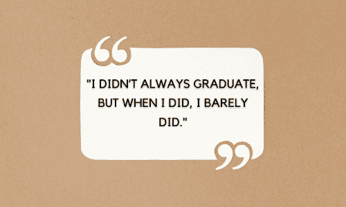 senior year quotes funny